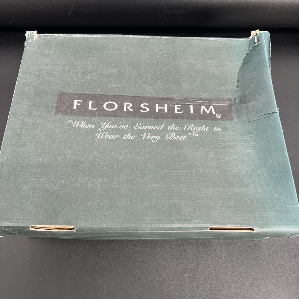 New w/ Box Men's Florsheim 9" Logger Boots Goodyear Welt Brown Size 6D‎